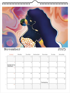 The Aurora Calendar 2025 (Large Size)